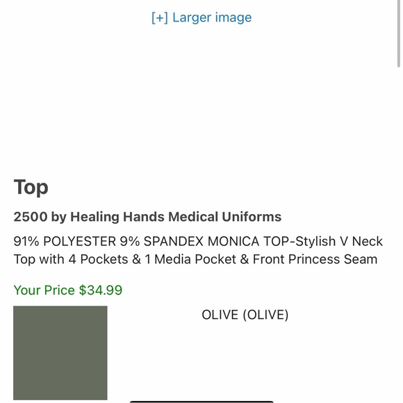 Healing Hands Scrubs - Picture 3 of 6